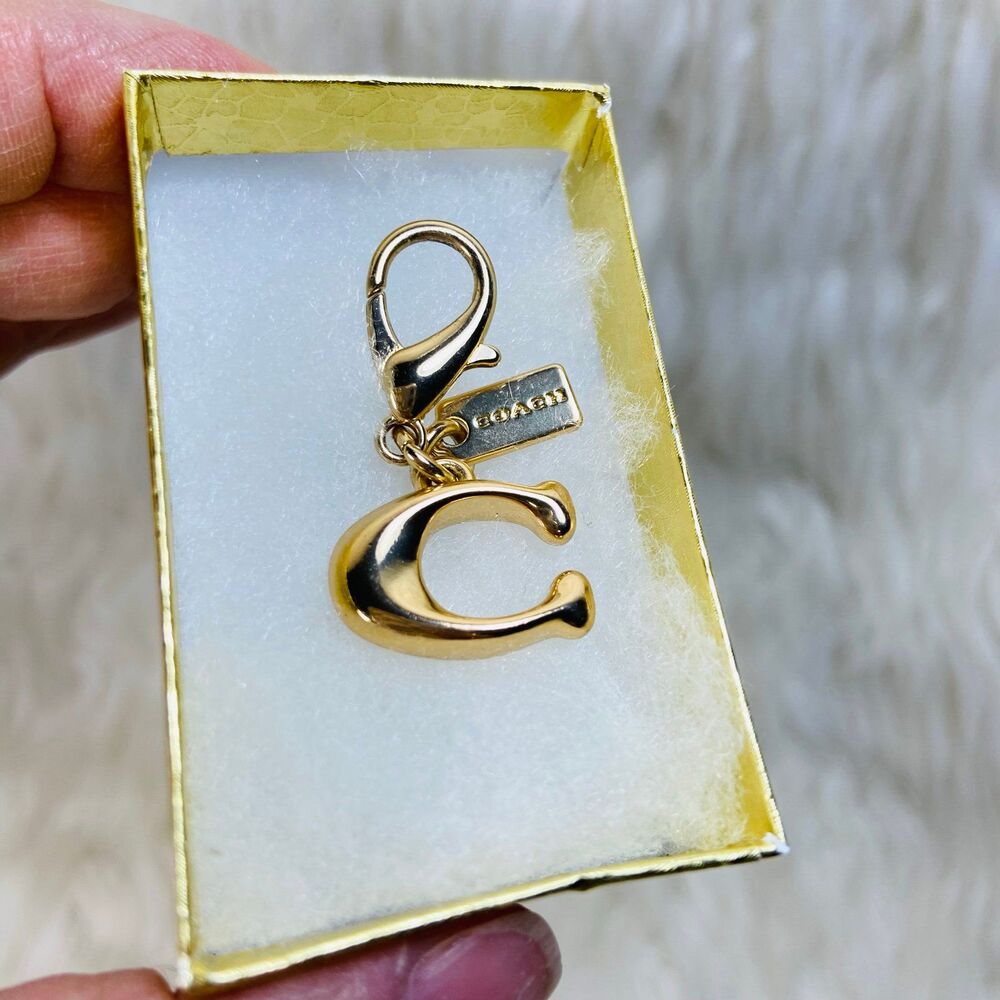 Gold Coach Charm